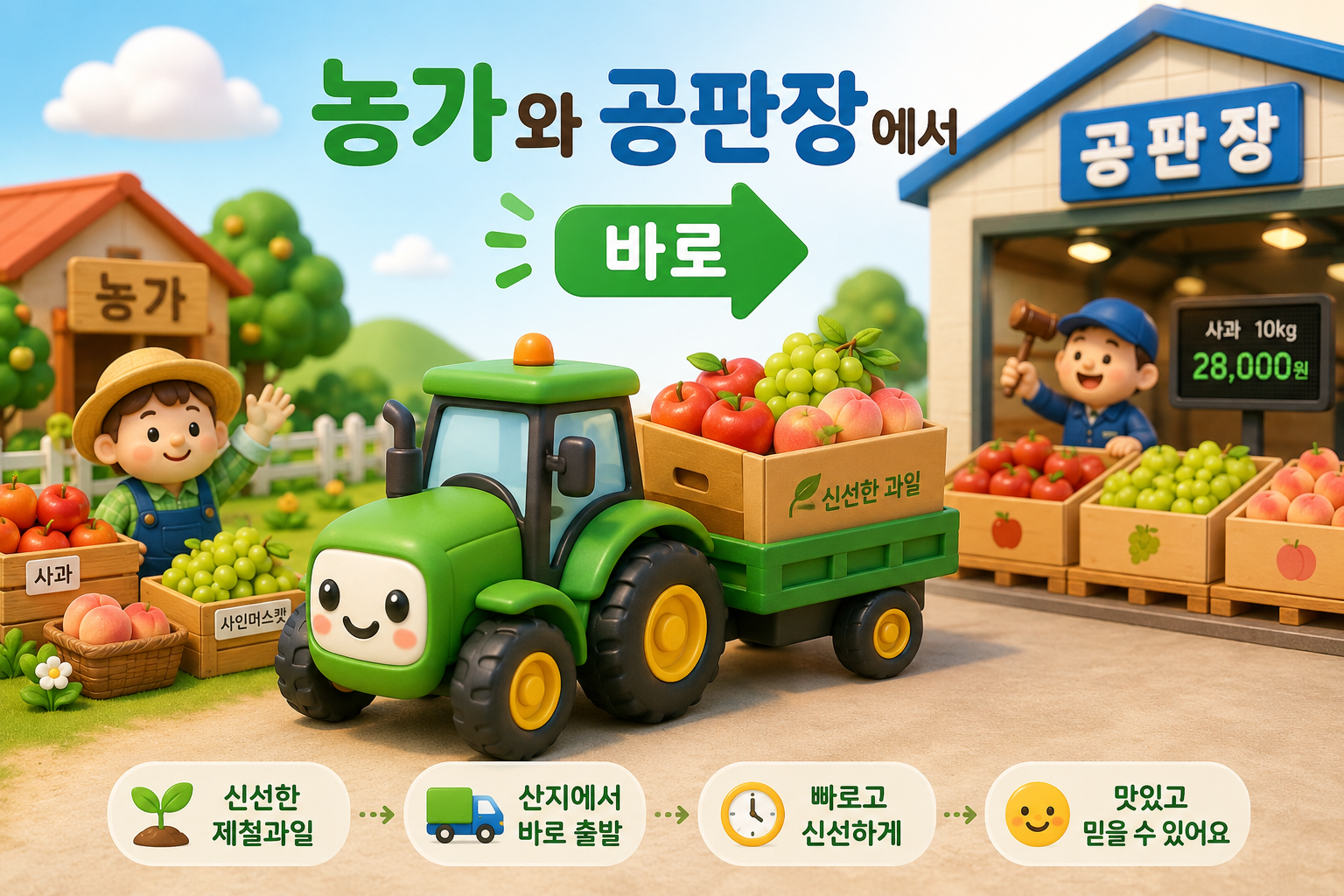 농가 바로 연결